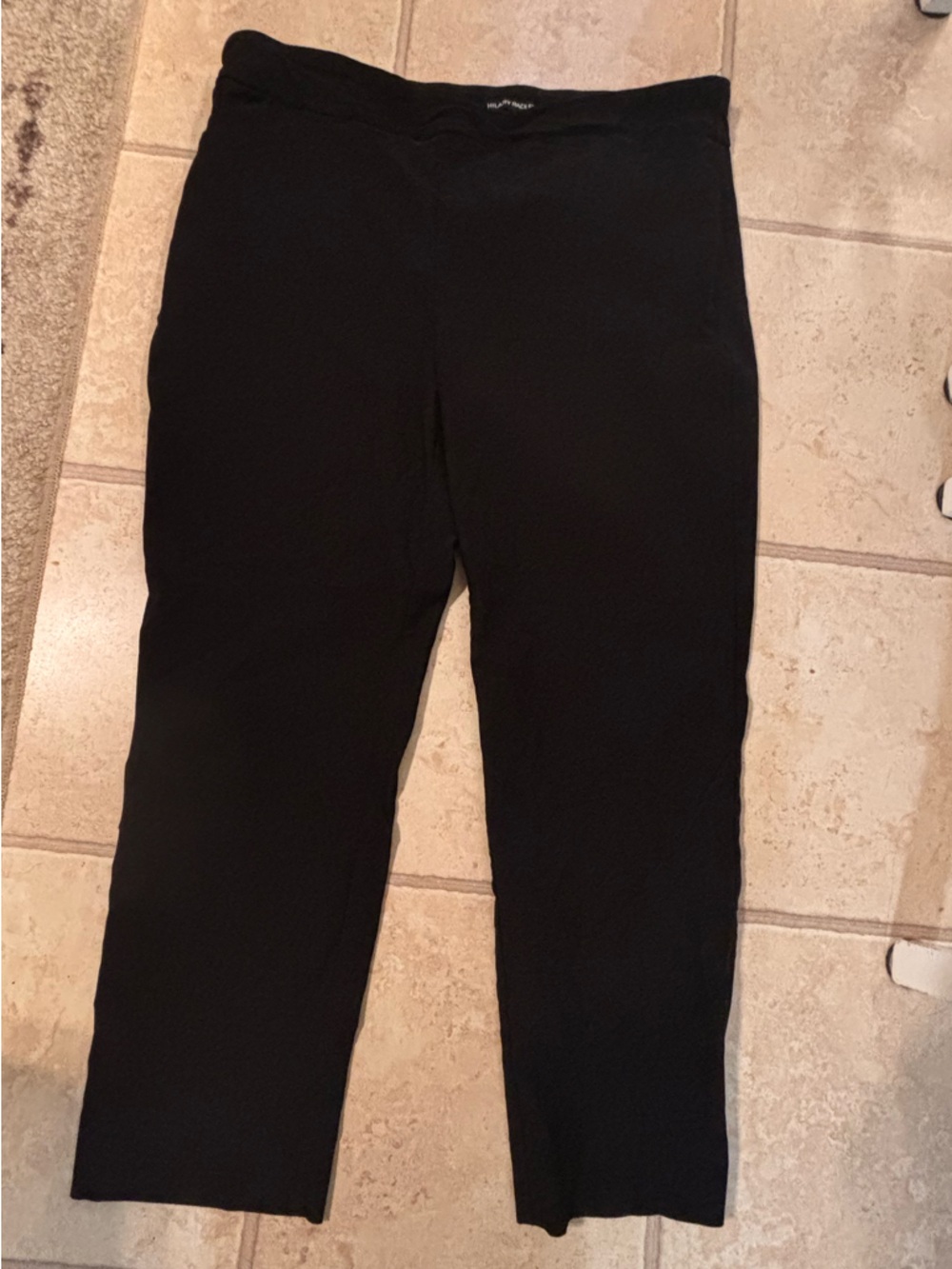 Hilary Radley Black Pull-On Pants